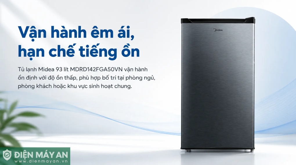 Tủ lạnh mini Midea 93 lít MDRD142FGA50VN
